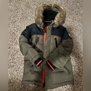 Boys European size 104 (4t) puffer jacket